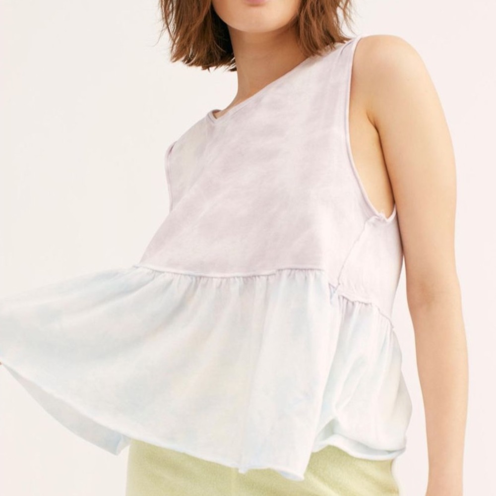 Free people tie dye tank
